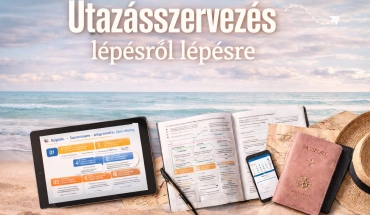 Utazásszervezés lépésről lépésre - már elérhető